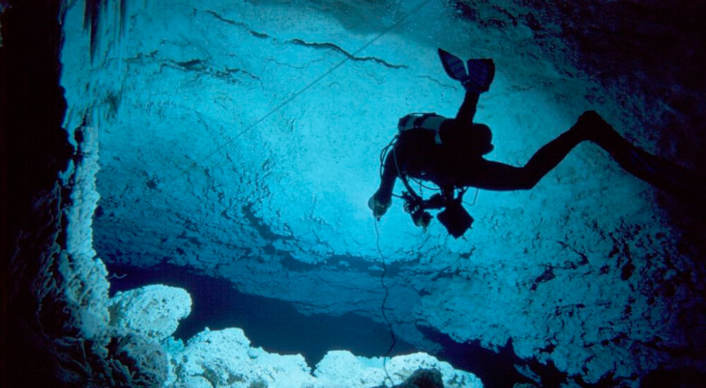 cave diver