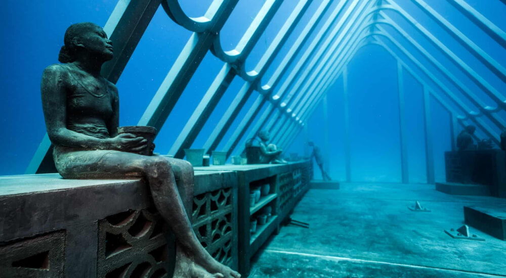 Museum of Underwater Art Coral Greenhouse