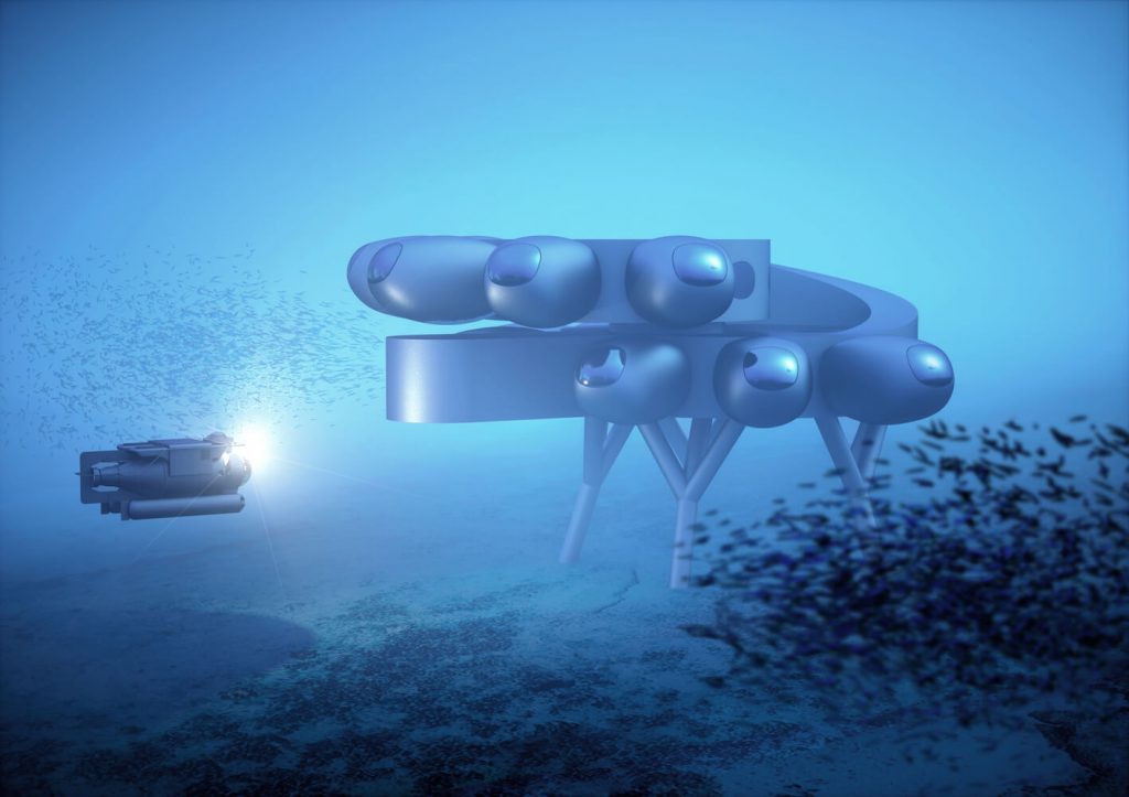 proteus underwater habitat