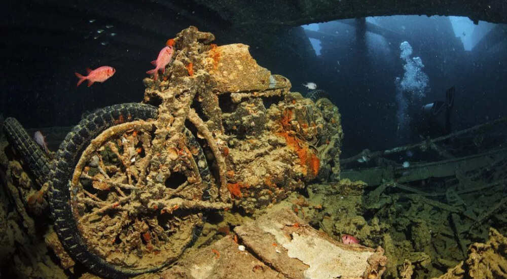 famous shipwrecks underwater