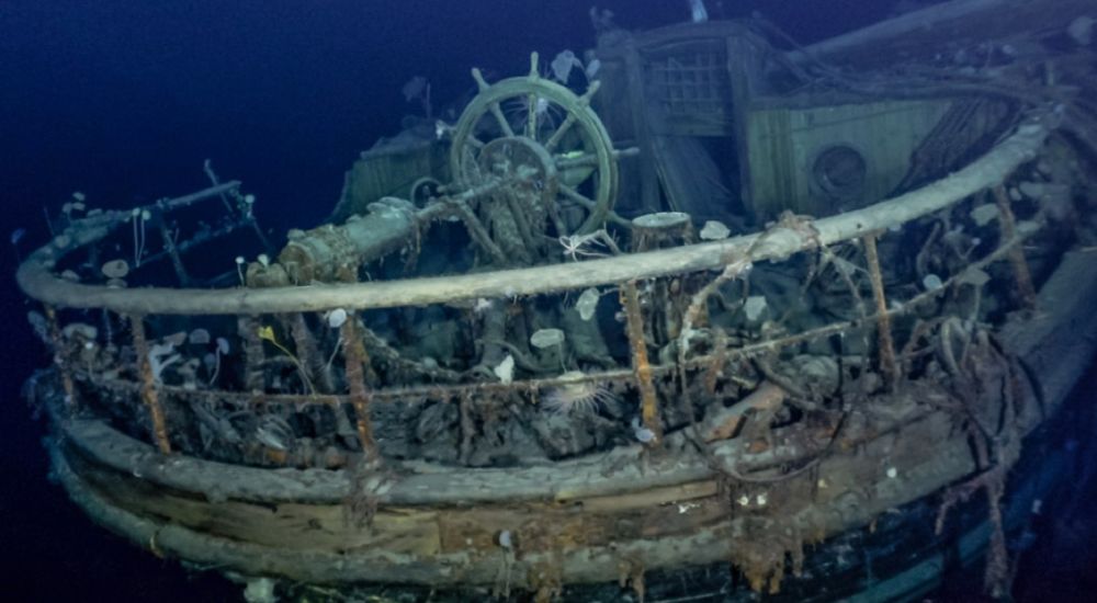 Endurance wreck Shackleton